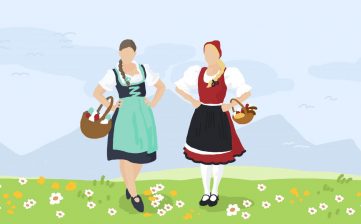 (Slovenčina) Veľkonočné sviatky u nás a u rakúskych susedov